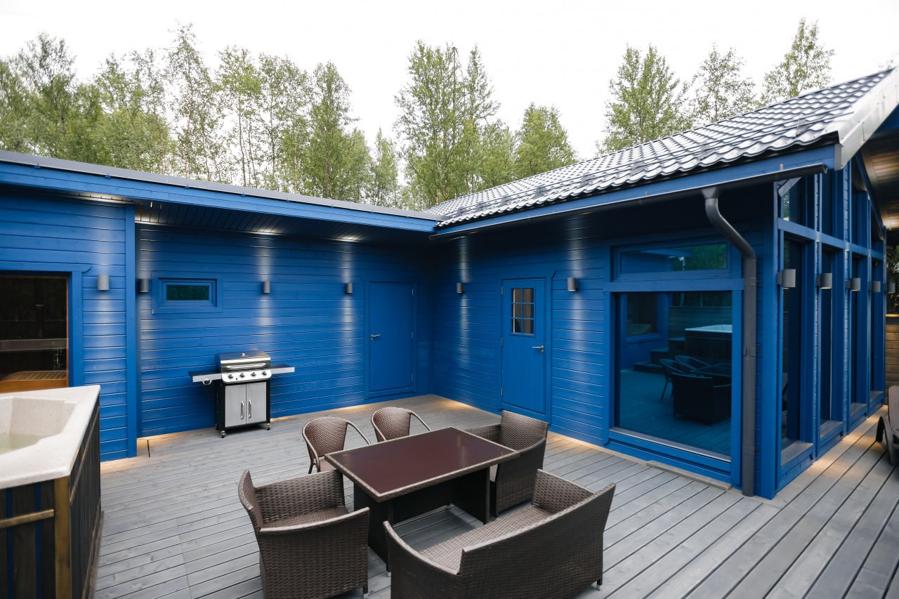 Дом с сауной и джакузи